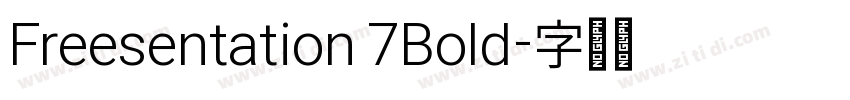 Freesentation 7Bold字体转换 Freesentation 7Bold字体转换